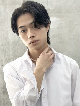 ロンドオム 池袋(Lond Homme) men's/メンズ/曲がる縮毛矯正/センターパート/縮毛矯正/池袋