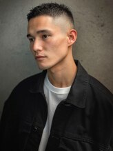 ホーミーズ 横須賀中央店(homies) ベリーショート クロップヘア 黒髪 スキンフェード 刈り上げ