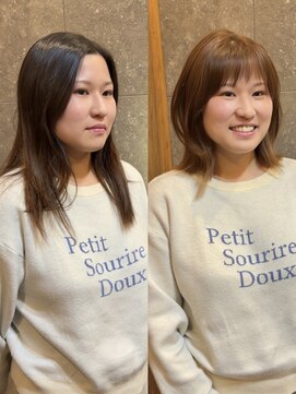 トゥーリ 大野城下大利店(tuuli) 《はまだ　かんた》レイヤーボブ！