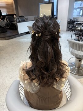 ロンドブルーム 天神大名店(Lond Bloom) ブリーチなしカラー/ヘアアレンジ/ヘアセット/福岡/10代20代30代