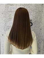 銀座ラボ 千葉店(LA BO) 髪質改善 育てるブリーチなしミルクティーベージュ