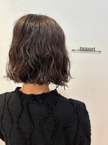 リゾートフォーヘアー 嵯峨店(ReSORT FOR HAIR)&nbsp;コテ巻き風パーマ
