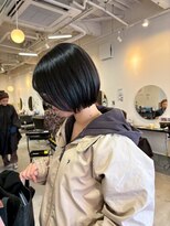 ラック 津田沼(LUCK)&nbsp;地毛風カラー/津田沼/韓国/ボブ/ケアブリーチ/似合わせカット