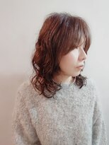 ラトリエコンタン(L´atelier Content)&nbsp;30代40代50代おすすめ　セミディ×しっかりデジタルパーマ