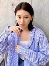 ユアーズヘアー センター南店(youres hair)&nbsp;切りっぱなしミディアム