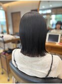 グレージュ/髪質改善縮毛矯正/髪質改善/