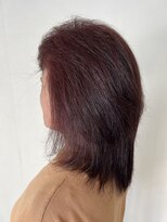 エムズ ヘアースペース M's HAIR SPACE レッドブラウン
