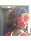 【cyan】和装ヘアセット3