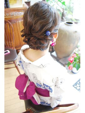 ベル(BELL) 浴衣♪イイですね☆浴衣・髪型・着付【BELL桜新町/用賀】