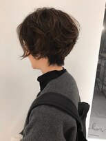 ラルジュ(large)&nbsp;【large】リアルパーマヘア/ふわふわショート　by鈴木貴仁