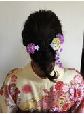 お着物ヘアセット