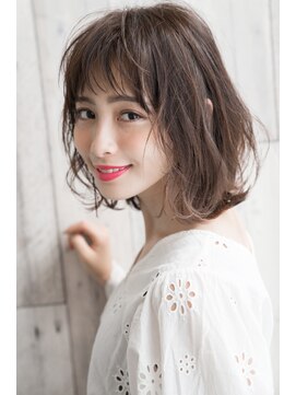 サンク 大船鎌倉店(sunc) ミディアム×ナチュラルゆるミディ×ピュアアッシュ.