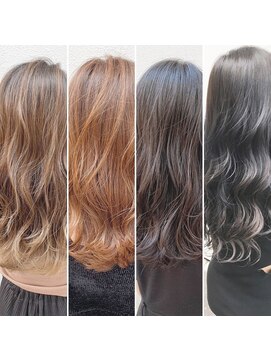 ジーナ 渋谷駅前(Zina) 【渋谷】人気セミロングカラー集