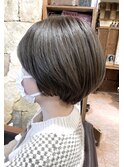 ショートボブ☆ダークアッシュ【グランアージュ錦糸町北口店】
