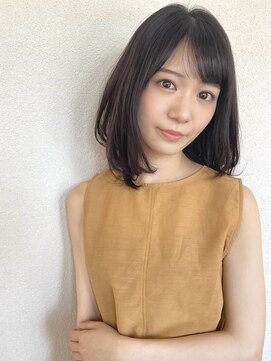 エルサフィロ ヒゴバシ(el zafiro) 【エルサフィロ 肥後橋】暗髪　ミディアムレイヤー