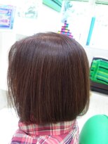 ヘアーラボソウエン(souen) 明るい白髪染め♪イチゴカラー