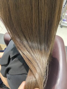 ゼスト フィーノ(ZEST fino) オリーブブラウン×髪質改善トリートメント＊