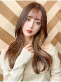 韓国風愛され緩めくびれヘア