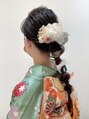 キッカ(kicca)&nbsp;京田が担当した、成人式のスタイルです！