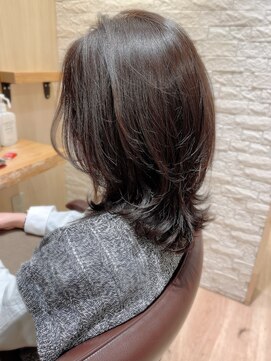 ミッシェル アフロート(michelle afloat) 10代20代30代40代50代60代くびれ外ハネレイヤーもCカーブカット