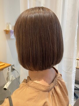 タイズ(ties) 20代30代40代髪質改善カラーナチュラルボブ透明感小顔