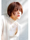 前髪ありハンサムショート＊fukuda