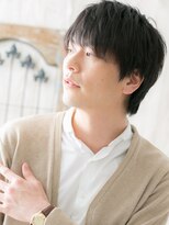 ダンディ館アダム 戸頭店&nbsp;ネイビーブラックカラーで爽やかさUP束感ウルフヘアE戸頭