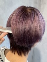 レヴィ 神楽坂(Levi)&nbsp;色落ちまで綺麗なパープルヘア