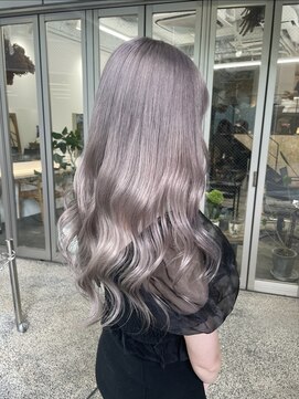 ロンドシェリ 仙台(Lond Cheri) ミルクティーベージュ　ケアブリーチ　ハイトーン　髪質改善