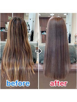 グリームバイフォルテ 藤枝(gream by FORTE) greamオリジナル髪質改善トリートメントで極上のツヤ髪へ