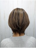 ★脱・白髪染め+αで若見え◎