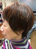 ヘアマニキュアで白髪染め　☆頭皮ストレスなし☆