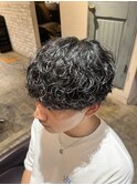 波巻きスパイラルパーマ