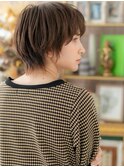 くせ毛風レイヤーマッシュショートウルフTb8上尾20代30代40代