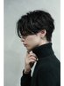 フェザーパーマ+カット+シャンプー（ロング料金あり）＿￥8800