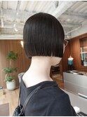 【ami style】モードなミニボブ　リップラインボブ　髪質改善