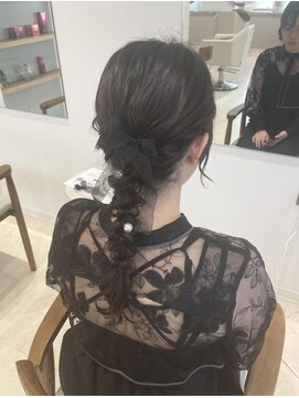 ラ ブランシュ 大宮(La Blanche) ヘアセット/お呼ばれヘア/編みおろし