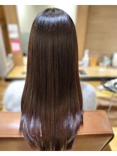 美髪ストレート