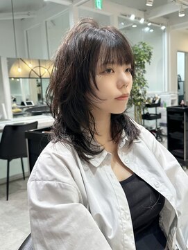 ロンドエニカ 大宮(Lond enika) グランマッシュ/細めハイライト/ショート/白髪ぼかし/前髪/大宮