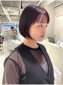 ★20代30代40代U24切りっぱなしボブ似合わせカットショコラ