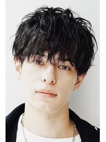 ゼンコー アオヤマ(ZENKO Aoyama)&nbsp;メンズカット波巻きパーマツイスパシャドウフェザー