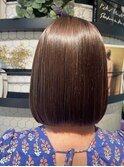 三鷹ショートボブくびれショートイルミナカラー顔周りレイヤー