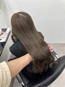 ユニックウメキタ(unique UMEKITA) グレージュで魅せる韓国ヘア　20代/30代