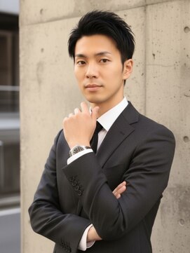 ヘアサロンエム 川越(HAIR SALON M) ツーブロック/アップバングショート/メンズカット/スパイキー