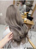 ブリーチ2回 シルバーグレージュ
