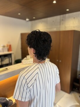 ヘアデザイン アクスト 西宮北口本店(HAIR DESIGN axt) 外ハネウルフパーマ