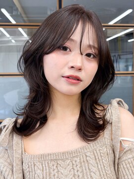 ソア 渋谷(soar) 大人韓国くびれミディ◎髪質改善×暗髪レイヤーUP