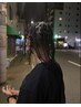 〔AN指名限定クーポン〕ハーフブレイズ〔刈り上げ〕地毛のみ【学芸大学】
