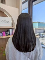 ロアン 宗像店(roan)&nbsp;暗めカラー × 顔周りレイヤー
