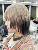 KILLA神戸三宮元町 ダブルカラー/ブリーチデザインカラー/ブリーチなしダブルカラー&nbsp;デザインカラー/ハイライト/ブリーチなしダブルカラー[神戸]